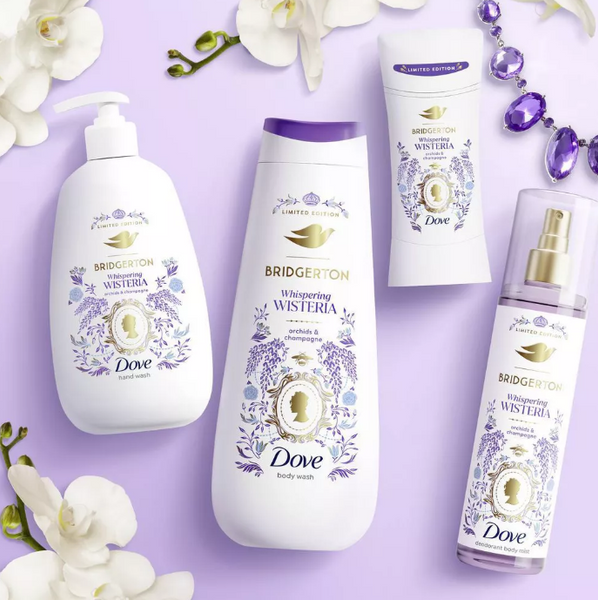 PREVENTA - Dove Beauty Bridgerton Body Wash - Whispering Wisteria