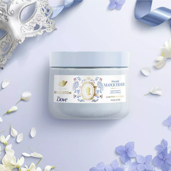 PREVENTA - Dove Beauty Bridgerton Body Scrub - Moonlit Masquerade