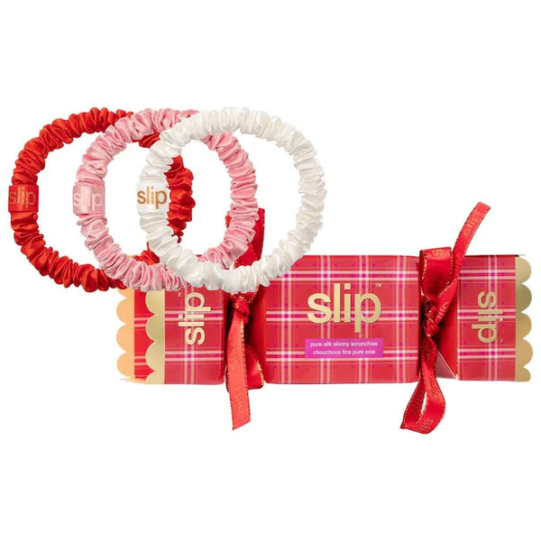 PREVENTA - Slip | SLIPSILK™ SKINNY SCRUNCHIES HOLIDAY 3 PACK