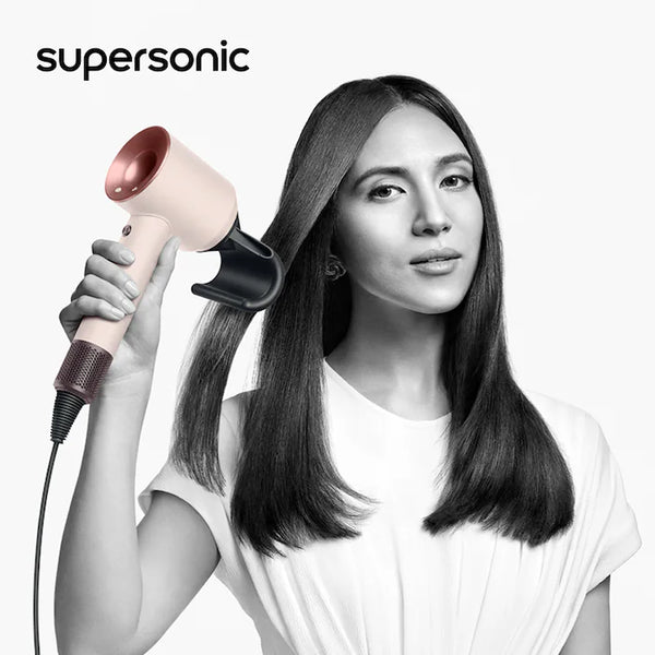 Supersonic Hair Dryer in Pink and Rose Gold