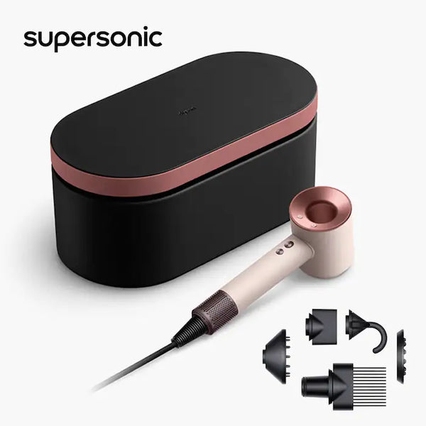 Supersonic Hair Dryer in Pink and Rose Gold