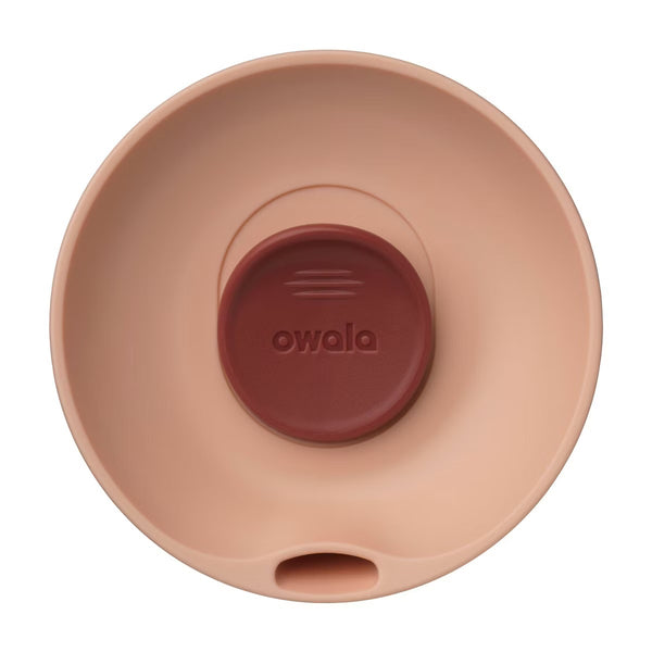 PREVENTA- Owala 20fl oz Stainless Steel SmoothSip Slider Coffee Tumbler - In Good Company
