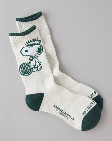 PREVENTA - AE Peanuts Terry Crew Socks