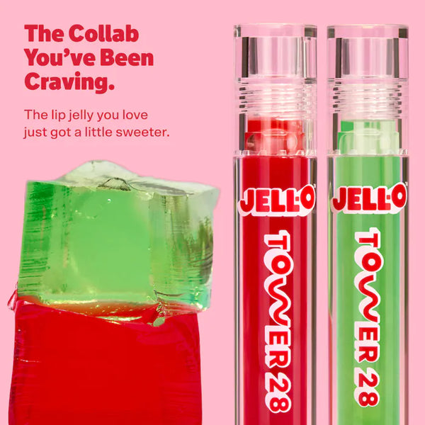 PREVENTA- JELL-O™ X TOWER 28 Lip Jelly Lip Gloss Gift Set
