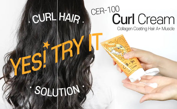 CER-100 Collagen Coating Hair A+ Muscle Curl Cream