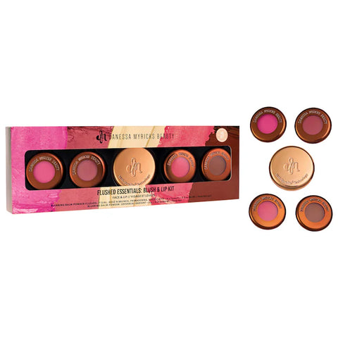 PREVENTA - Mini Yummy Skin Flushed Essentials: Face & Lip Makeup Gift Set