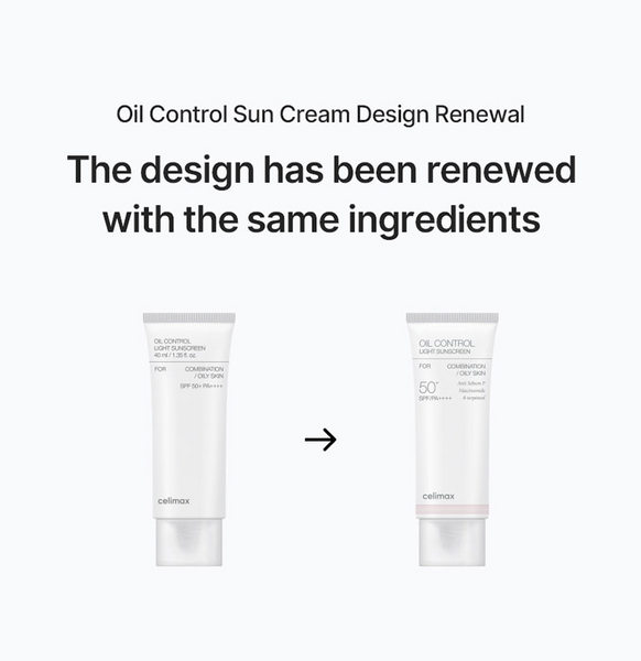 Oil Control Light Sunscreen FPS 50+ PA++++ 40 ML