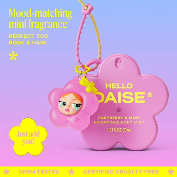 PREVENTA- DAISE Mini Body Mist + Charm - Hello - 1.01 fl oz