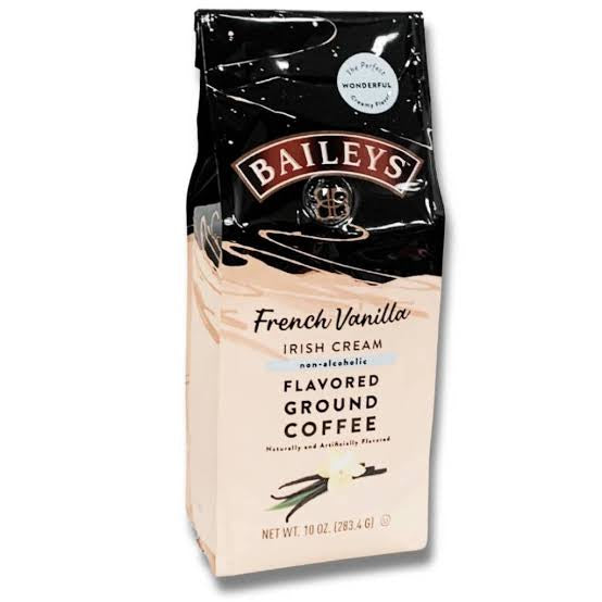 Bailey's French Vanilla Irish Cream, Flavored Ground Coffee, 10 oz bag