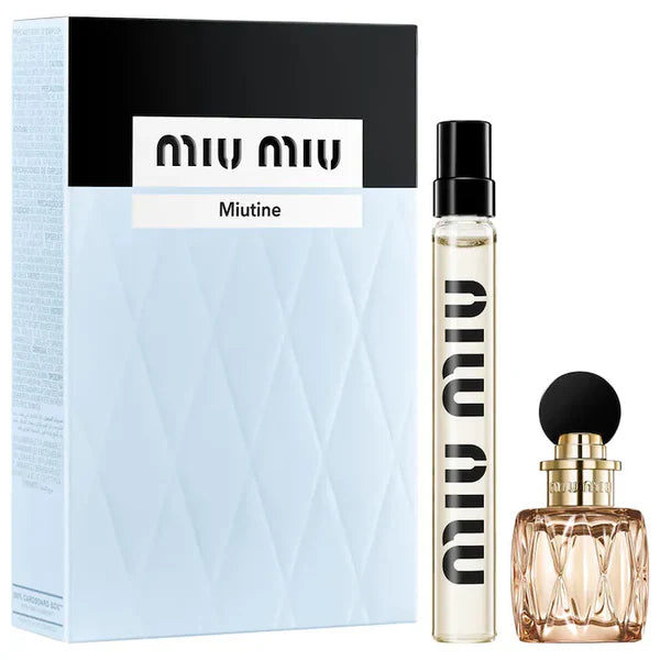 PREVENTA - Miu Miu | Mini Miutine Eau De Parfum Perfume Duo Gift Set