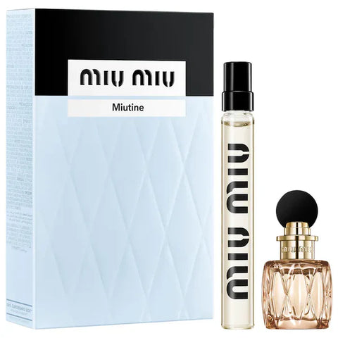 PREVENTA - Miu Miu | Mini Miutine Eau De Parfum Perfume Duo Gift Set
