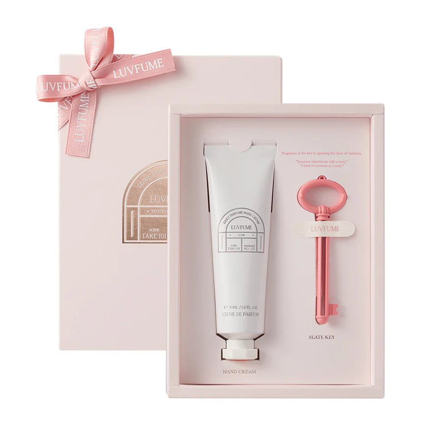 LUVFUME HAND CREAM SET - ECRIN(SLATE KEY & HAND CREAM)