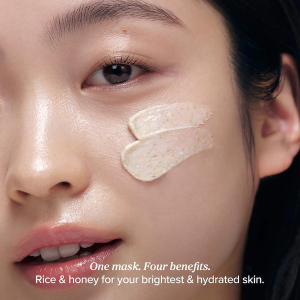 PREVENTA - Ground Rice & Honey Glow Mask for Gentle Exfoliation