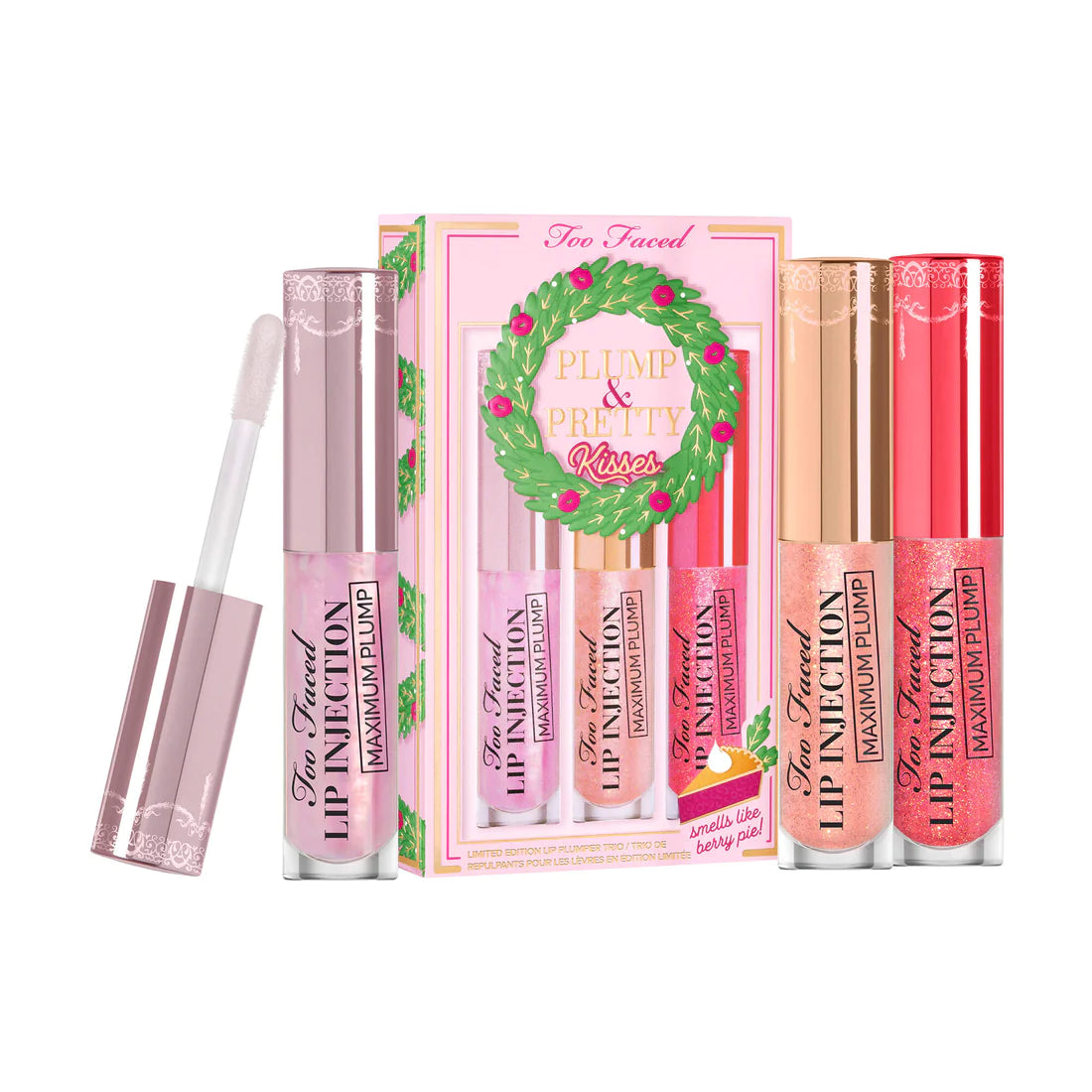 PLUMP & PRETTY KISSES TRAVEL SIZE LIP PLUMPER GLOSS