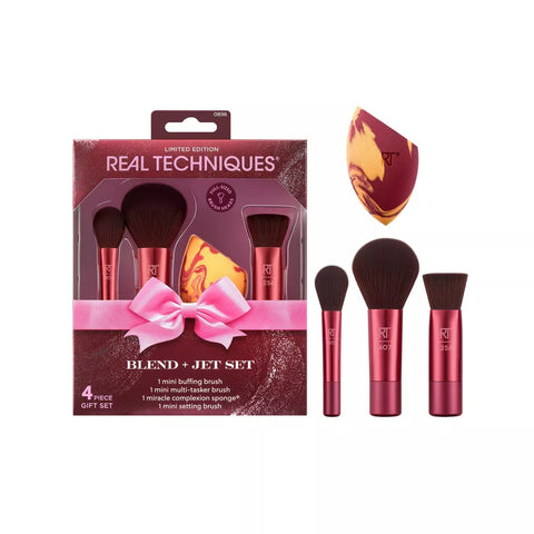 PREVENTA - Real Techniques Mini Make Up Brush And Sponge Gift Set - 4ct