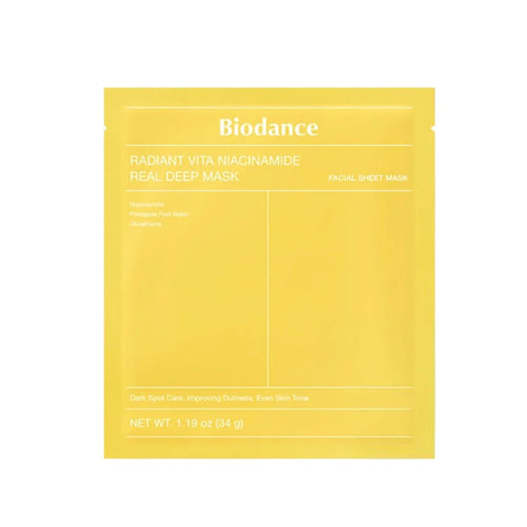 Radiant Vita Niacinamide Real Deep Mask – INDIVIDUAL