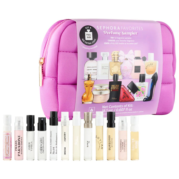 PREVENTA - Perfume Sampler Set with Floral & Vanilla Perfumes