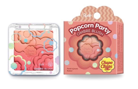 CHUPA CHUPS POPCORN PARTY OMBRE - RUBOR E ILUMINADOR