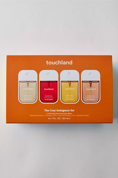 PREVENTA - Touchland Power Mist Cozy Indulgence Hydrating Hand Sanitizer Spray Set