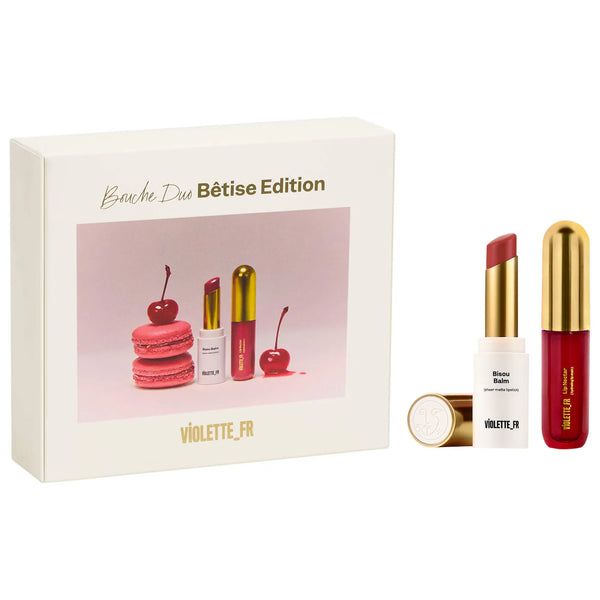 PREVENTA - BOUCHE DUO Bêtise Edition - Bisou Balm & Lip Nectar Gift Set