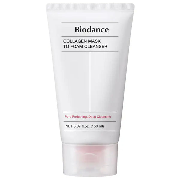 Collagen Mask to Foam Cleanser