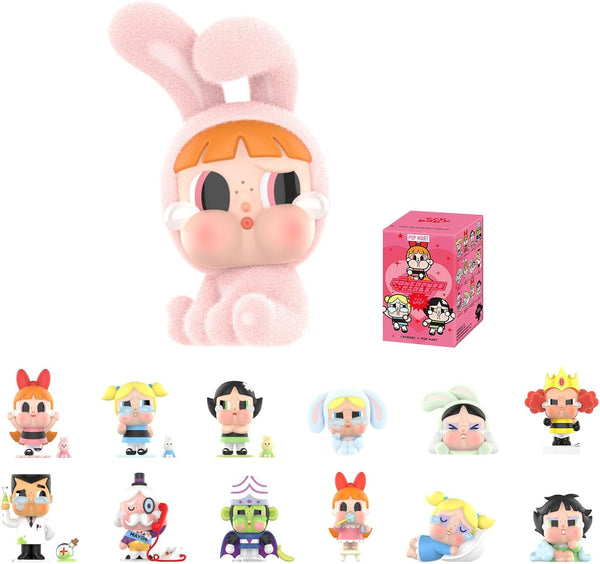 POP MART CRYBABY - Figuras de la serie Powerpuff Girls