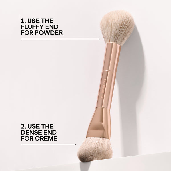 Dual-Ended Blush Brush