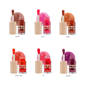 P.H.A.T n' Juicy - Lip Glow Oil - SET 6 piezas