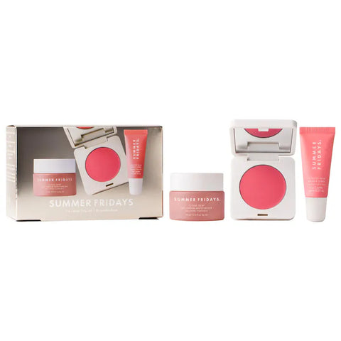 The Dewy Pink Set with mini Lip Butter Balm in Pink Sugar *ENTREGA INMEDIATA*