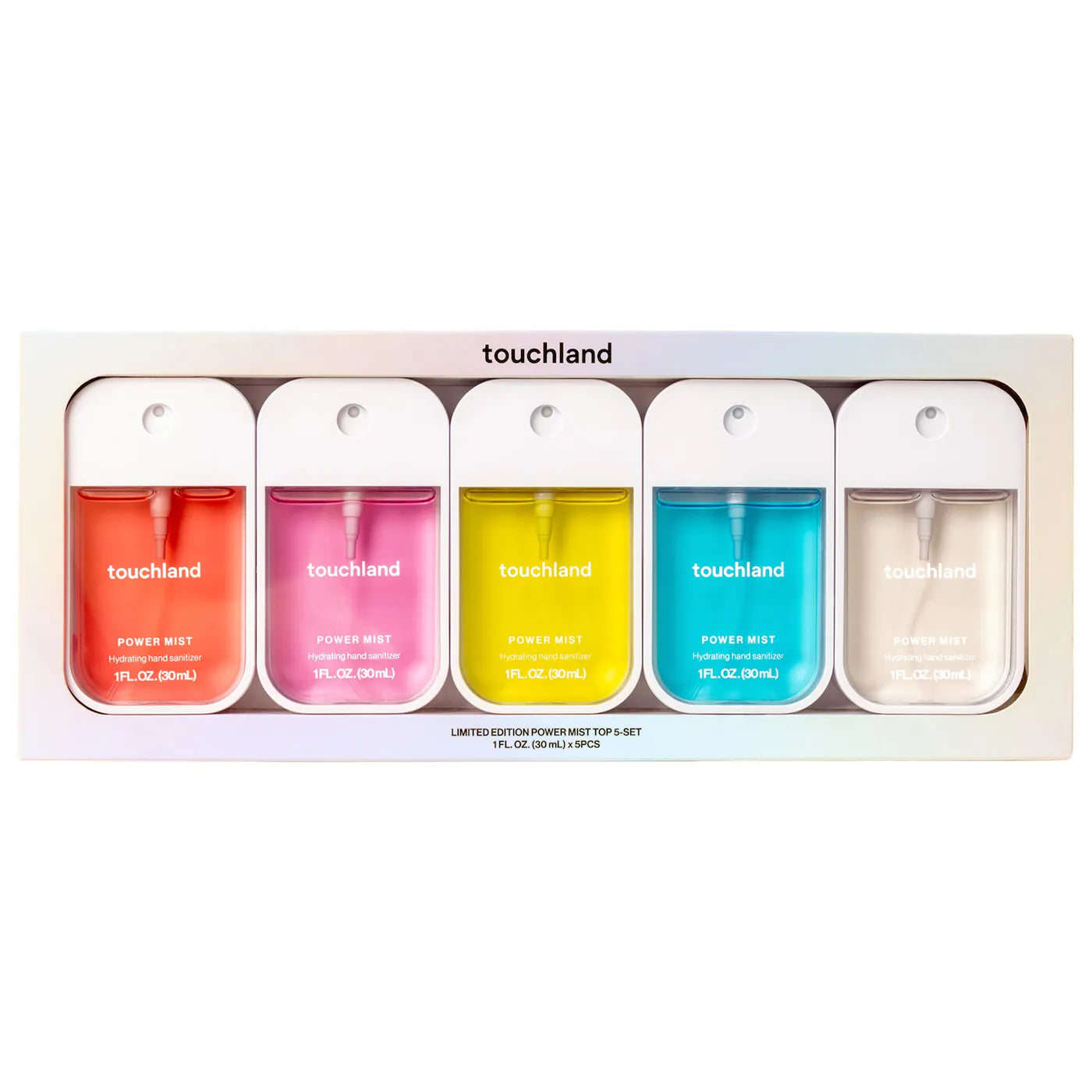 PREVENTA - Limited Edition Power Mist Hydrating Hand Sanitizer Top 5-Set