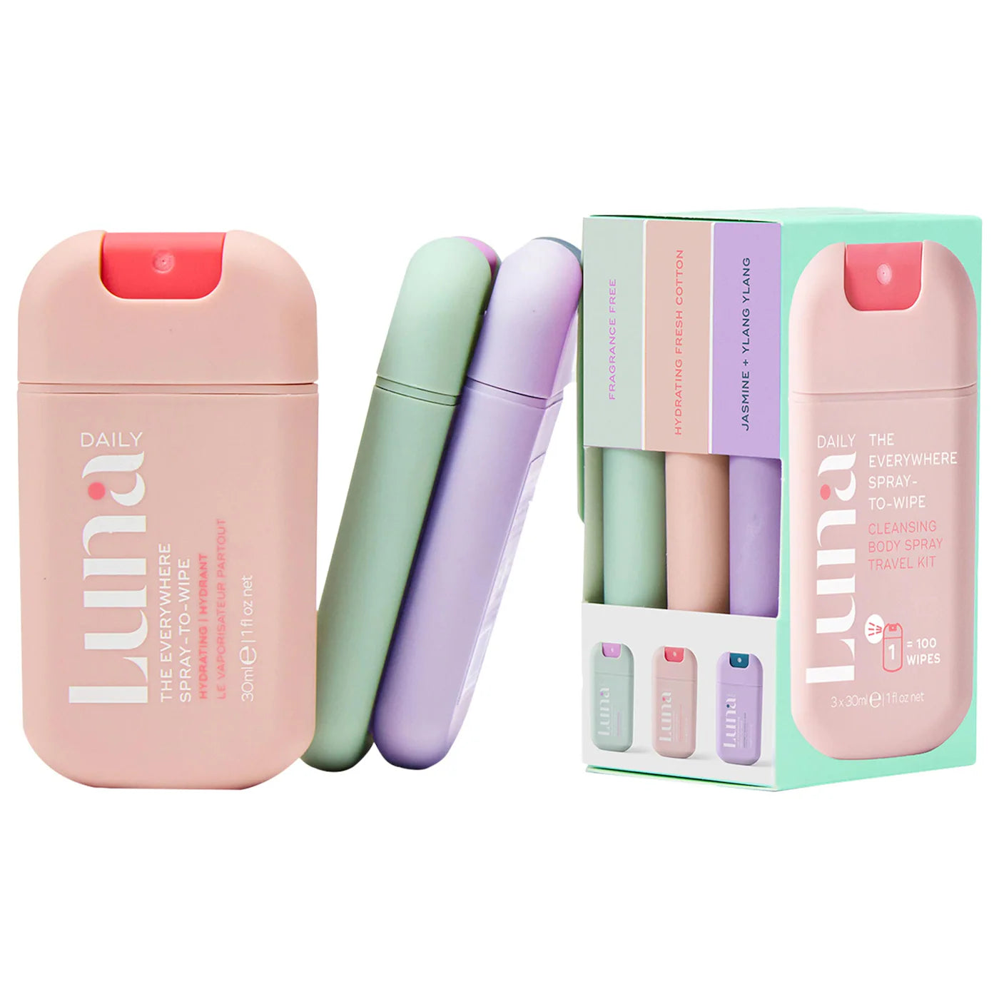 PREVENTA - The Everywhere Spray-to-Wipe Mini Trio Holiday Set