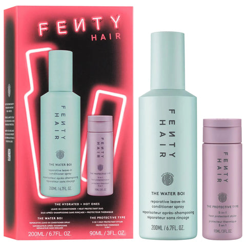 PREVENTA - The Hot & Hydrated Ones Heat Protectant & Leave-In Conditioner Hair Gift Set