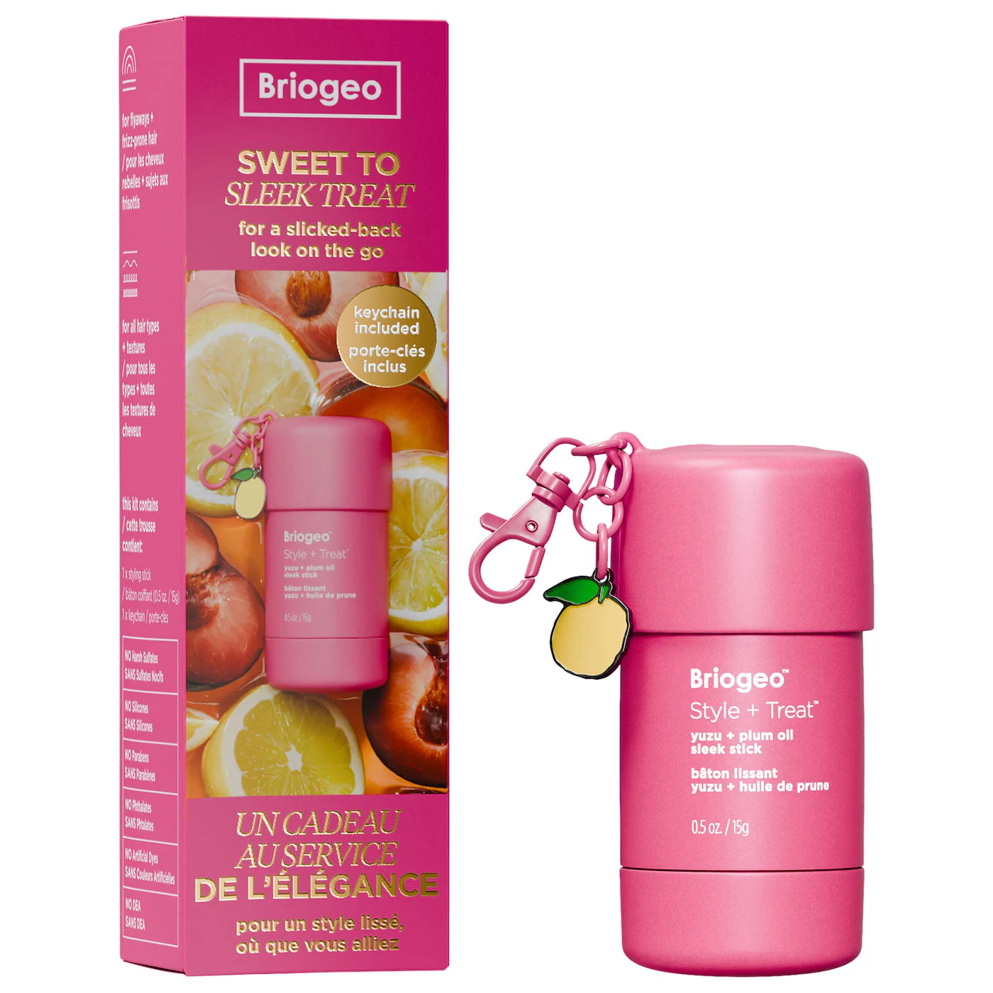 PREVENTA - Style + Treat™ Hair Sleek Stick + Limited Edition Key Chain Gift Set