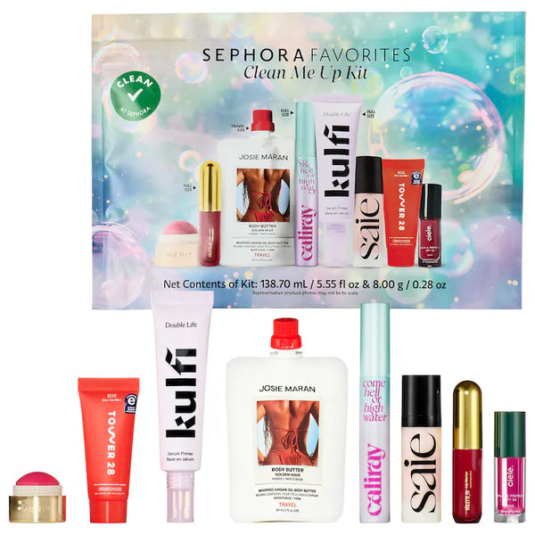 PREVENTA - Clean Me Up Kit Makeup Value Set
