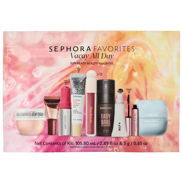 PREVENTA - Vacay All Day Makeup and Skincare Value Set