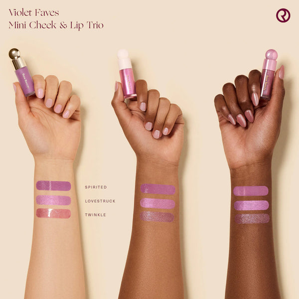 PREVENTA - Violet Faves Mini Cheek and Lip Trio Makeup Gift Set