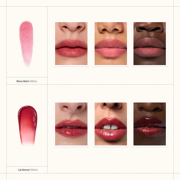 PREVENTA - BOUCHE DUO Bêtise Edition - Bisou Balm & Lip Nectar Gift Set
