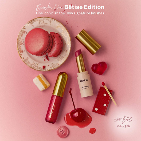 PREVENTA - BOUCHE DUO Bêtise Edition - Bisou Balm & Lip Nectar Gift Set