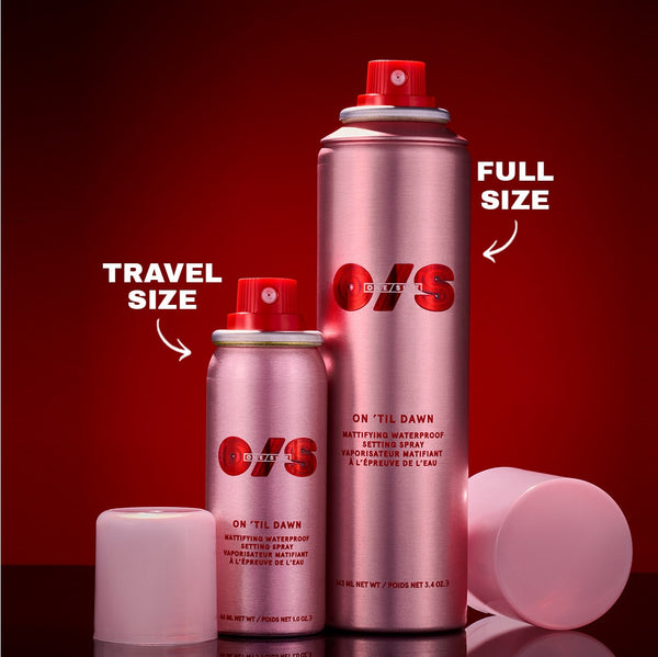 PREVENTA - On 'Til Dawn Mattifying Waterproof Setting Spray Big & Bitty Duo