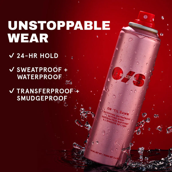 PREVENTA - On 'Til Dawn Mattifying Waterproof Setting Spray Big & Bitty Duo