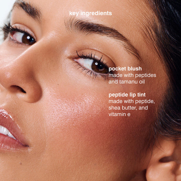 PREVENTA - Pocket Pair Limited Edition Lip + Cheek Set toasted teddy + espresso - a toasty brown pair