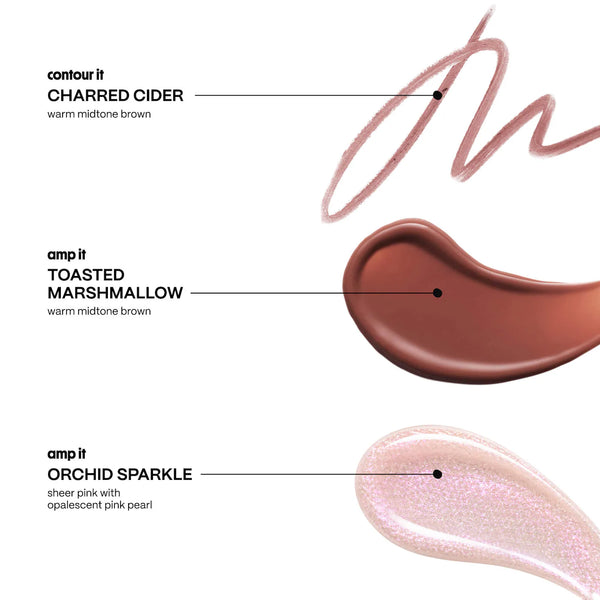 PREVENTA - amp (k)it edit lip trio makeup gift set