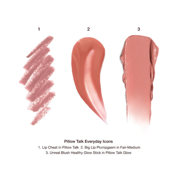 PREVENTA - Pillow Talk Everyday Icons Lip & Cheek Makeup Gift Set