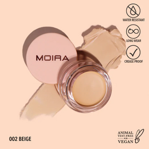 LASTING PRIMING CREAM SHADOW MOIRA BEAUTY - 002 BEIGE