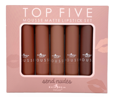 MOUSSE MATTE LIPSTICK - TOP FIVE SETS