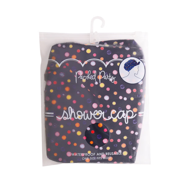 SHOWER TIME REUSABLE AND WATRERPROOF SHOWER CAP - MULTICOLOR