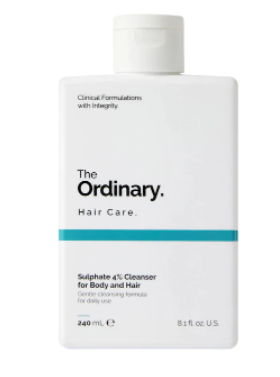 SULPHATE 4% CLEANSER FOR BODY AND HAIR - 240ml