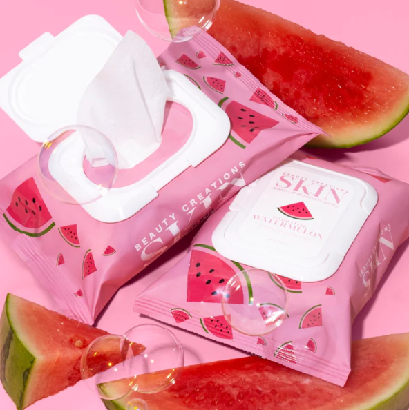 WATERMELON HYDRATING MAKEUP REMOVER WIPES